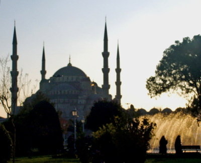 Blue Mosque at Sunset