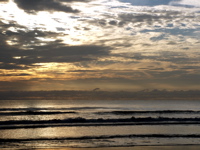 Sunrise on Kuantan Beach